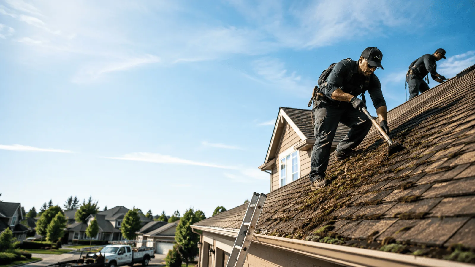 Roof Moss Removal in Sciota, PA near me
